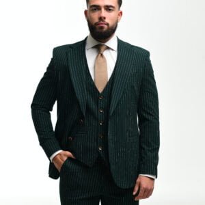 Costume Vert ligné – Image 2