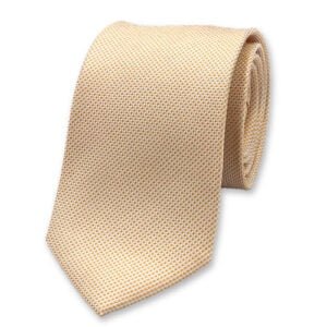 Cravate Bicolore Jaune-Blanc – Image 1