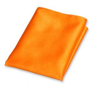 Pochette satin orange – Image 1