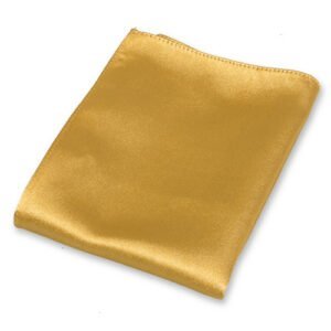 Pochette satin dorée – Image 1