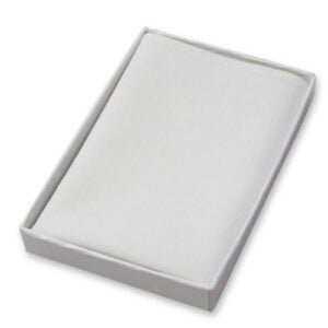 Pochette en Lin Blanche – Image 1