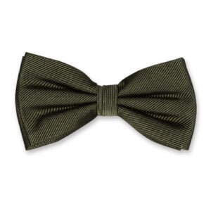 Nœud papillon homme vert foncé – Image 1