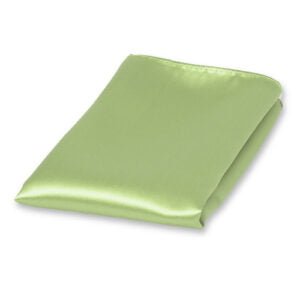 Pochette vert menthe de satin polyester – Image 1