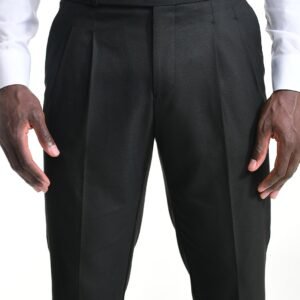Pantalon Noir Sartorial – Image 1
